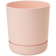 Satina Plant Pots Powder Pink